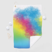 Serviette De Golf flash de couleur (En situation)