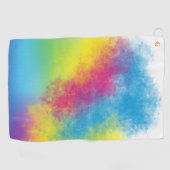 Serviette De Golf flash de couleur (Horizontal)
