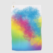 Serviette De Golf flash de couleur (Devant)