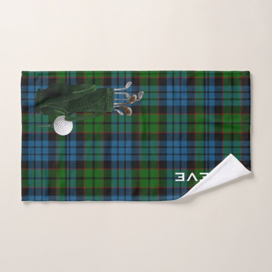 Serviette de golf Fletcher Plaid (Serviette à main)