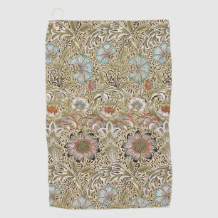 Serviette De Golf Fleur botanique de vigne de Corncockle de William