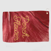 Serviette De Golf Fleur de porche / Original / (Horizontal)