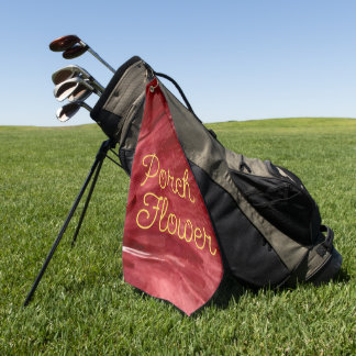 Serviette De Golf Fleur de porche / Original /