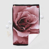 Serviette De Golf Fleur rose (En situation)
