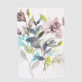 Serviette De Golf Fleurs dans le mélange (Devant)