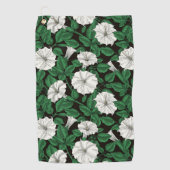 Serviette De Golf Fleurs de lune 2 (Devant)