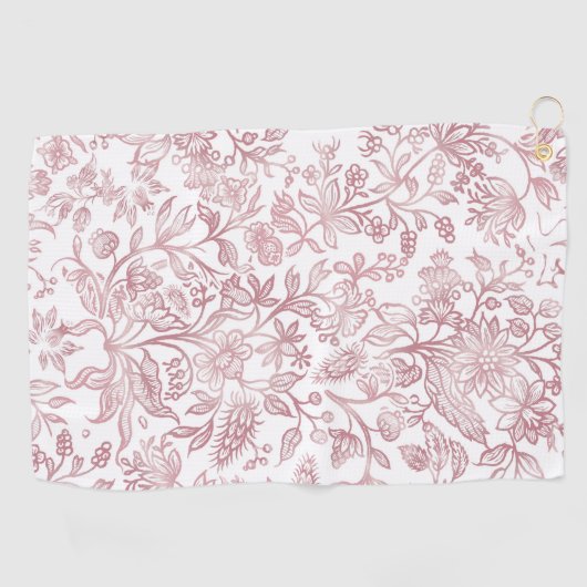 Serviette De Golf Fleurs décoratives 19 (Horizontal)