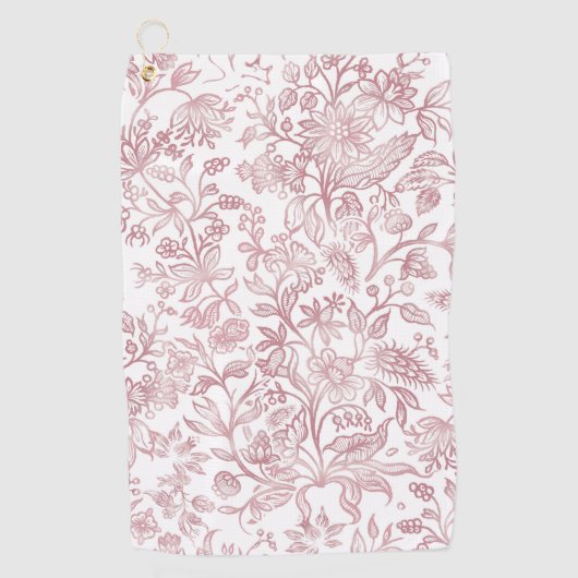 Serviette De Golf Fleurs décoratives 19 (Devant)