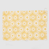 Serviette De Golf Fleurs sauvages dessinés (Horizontal)