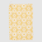 Serviette De Golf Fleurs sauvages dessinés (Devant)