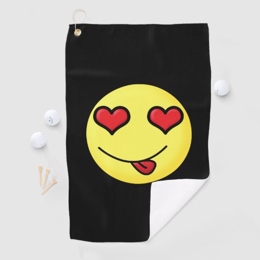 Serviette De Golf flirter emoji (En situation)