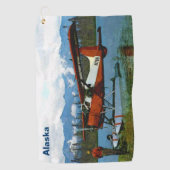Serviette De Golf Floatplane De Havilland Beaver - Alaska (Devant)