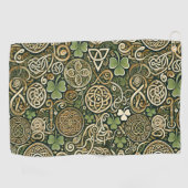 Serviette De Golf Floraison Celtique (Horizontal)
