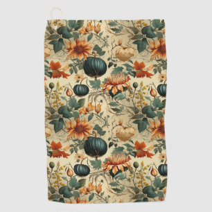 Serviette De Golf Floral Thanksgiving Motif Vintage (6)