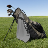 Serviette De Golf Floride Disque local Golf Disque serviette (Vert)