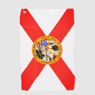 Serviette De Golf Floride State Flag Golf Towne
