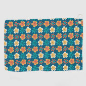 Serviette De Golf Flower tropicana (Horizontal)