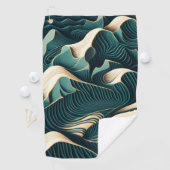 Serviette De Golf Flowing harmony (En situation)