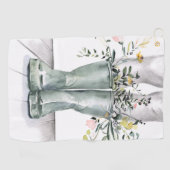 Serviette De Golf Flux et croissance II (Horizontal)