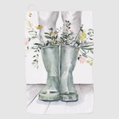 Serviette De Golf Flux et croissance II (Devant)