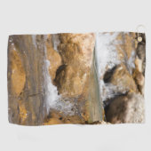 Serviette De Golf Flux orageux au printemps (Horizontal)