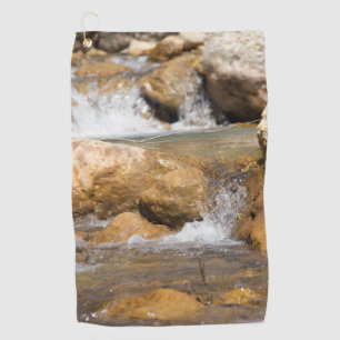 Serviette De Golf Flux orageux au printemps