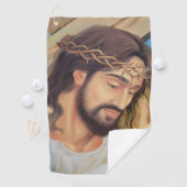 Serviette De Golf Foi chrétienne Jésus Christ (En situation)