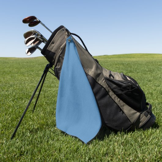 Serviette De Golf Fond bleu uni texturé calme et simple (Vert)