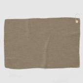 Serviette De Golf Fond texturé marron calme et simple (Horizontal)