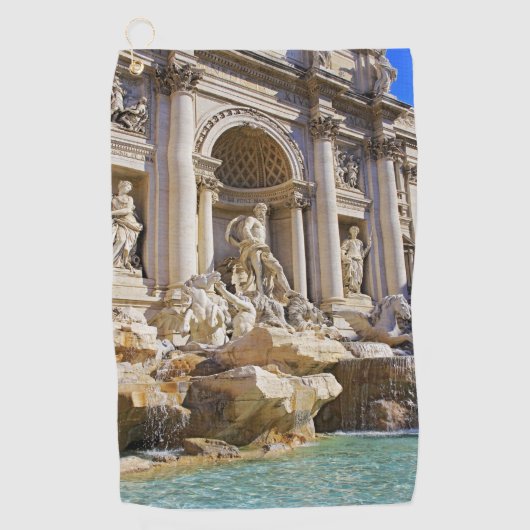 Serviette De Golf fontaine de Trévi (Devant)