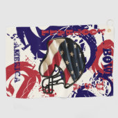 SERVIETTE DE GOLF FOOTBALL (Horizontal)