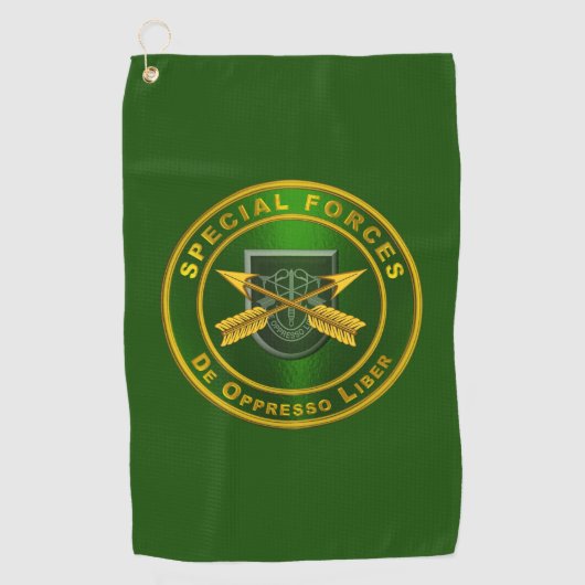 Serviette De Golf Forces spéciales (Devant)
