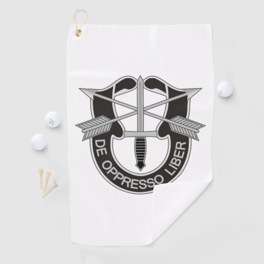 Serviette De Golf Forces spéciales SF De Oppresso Liber (En situation)