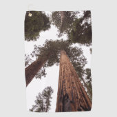 Serviette De Golf forêt, arbre (Devant)