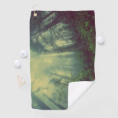 Serviette De Golf Forêt de Misty (En situation)