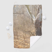 Serviette De Golf forêt hivernale (En situation)