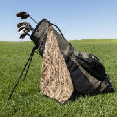 Serviette De Golf Fourrure animale (Vert)