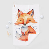 Serviette De Golf Fox (En situation)