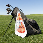Serviette De Golf Fox (Vert)