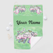 Serviette De Golf Fox (En situation)