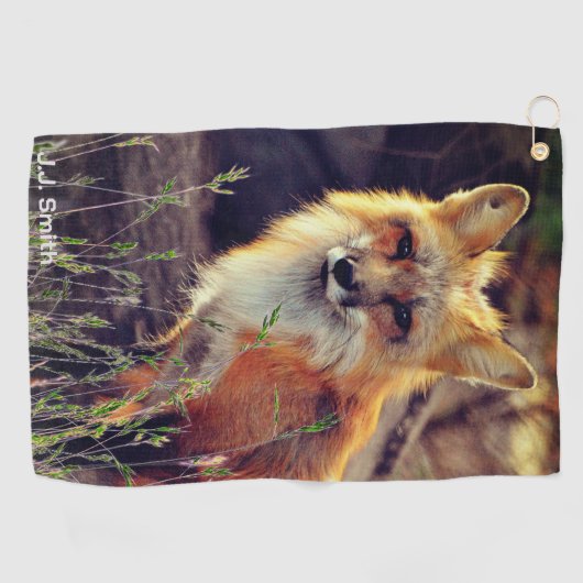serviette de golf Fox Animal (Horizontal)