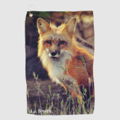 serviette de golf Fox Animal (Devant)