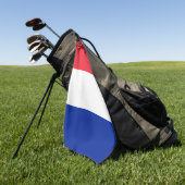 Serviette De Golf Français Drapeau & France golf /sports Golf Paris (Vert)
