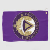 Serviette De Golf Freemason du Grand Maître (Horizontal)