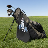 Serviette De Golf French Bulldog Poids Funny Deadlift Gym (Vert)