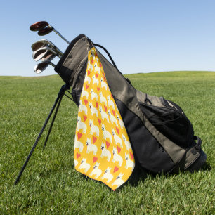 Serviette De Golf Frenchie Lover