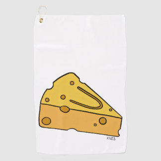 Serviette De Golf Fromage Mignon Rieur