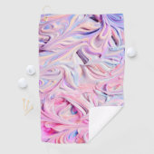 Serviette De Golf Frosting crémeux Pastel (En situation)