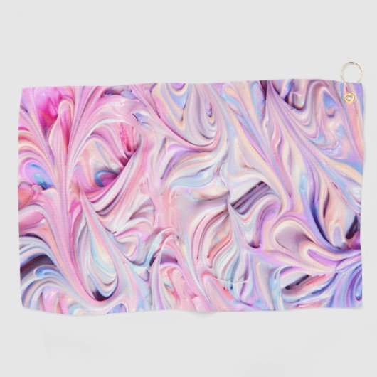 Serviette De Golf Frosting crémeux Pastel (Horizontal)