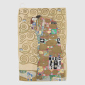 Serviette De Golf Fulfillment Gustav Klimt (Devant)